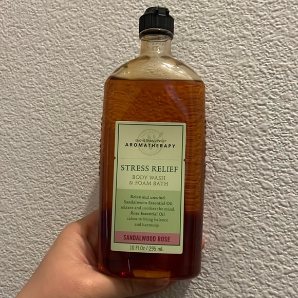 Vintage Rare Bath and Body Works Aromatherapy Stress Relief Sandalwood Rose